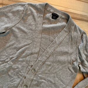 Calvin Klein Jeans Light Gray Cardigan Sweater